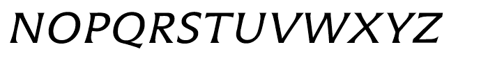 Icone 56 Italic Font UPPERCASE