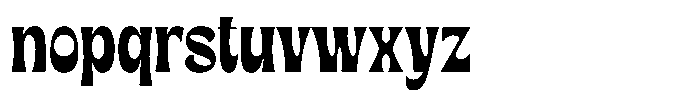 IC Mattelir Mattelir Regular Font LOWERCASE