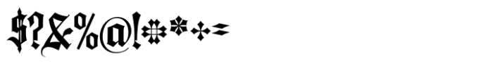 Iceland Winterstorm Regular Font OTHER CHARS