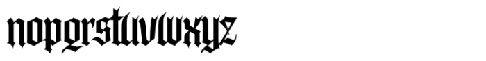Iceland Winterstorm Regular Font LOWERCASE