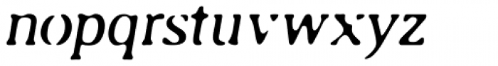 Ichabod Regular Font LOWERCASE