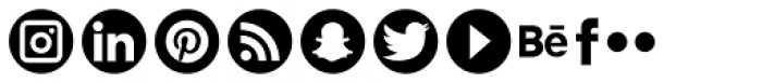 Icons Dingbats Symbols Set Reg Font OTHER CHARS