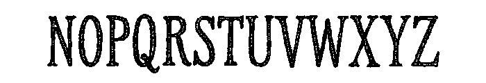 Idaho Springs Font UPPERCASE