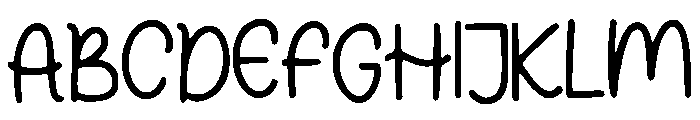 Idaho Font UPPERCASE