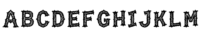 Ide Regular Font UPPERCASE