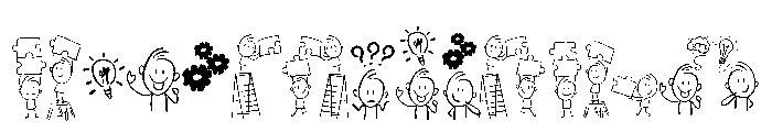 Idea Font UPPERCASE