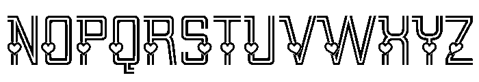 Ideal Lover Regular Font UPPERCASE