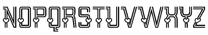 Ideal Lover Regular Font LOWERCASE
