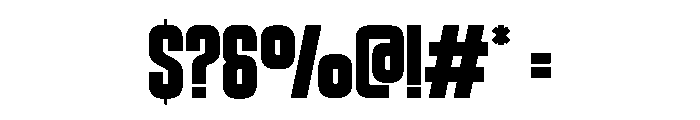 Idealism Regular Font OTHER CHARS