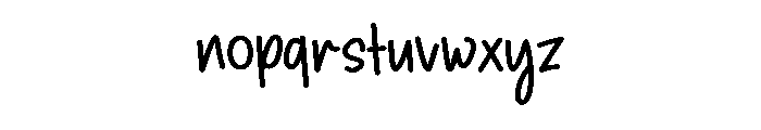 Idealism Font LOWERCASE