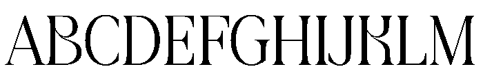 Idealistic Thinking Regular Font UPPERCASE