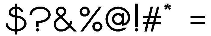 Idealistica Font OTHER CHARS