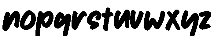 Idja Font LOWERCASE
