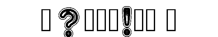 Idony Regular Font OTHER CHARS