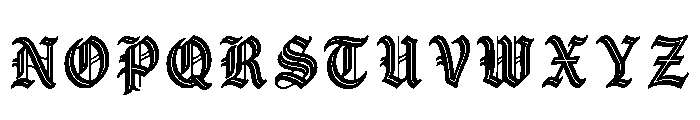 Idris Regular Font LOWERCASE