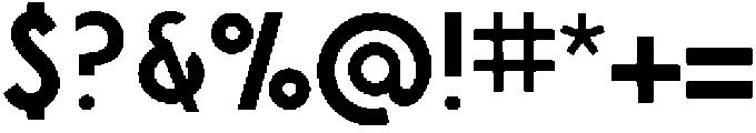 ID Arneau Deko Medium otf (500) Font OTHER CHARS