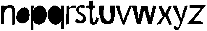 ID Borgie Regular otf (400) Font LOWERCASE