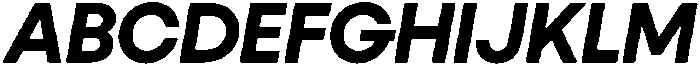 Ideal Pro Bold Italic otf (700) Font UPPERCASE