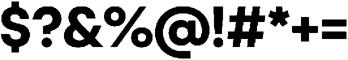 Ideal Pro Bold otf (700) Font OTHER CHARS
