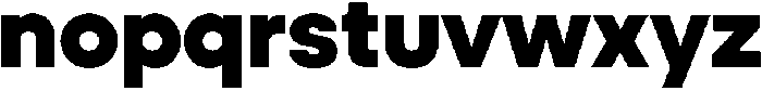 Ideal Pro Extrabold otf (700) Font LOWERCASE