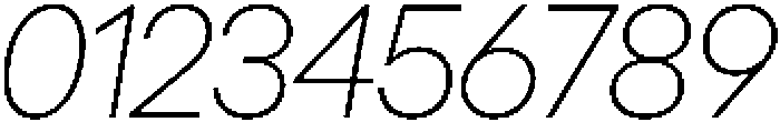 Ideal Pro Extralight Italic otf (200) Font OTHER CHARS