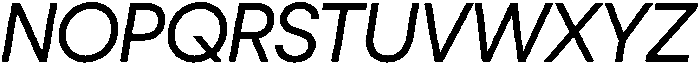 Ideal Pro Italic otf (400) Font UPPERCASE