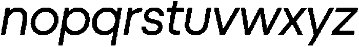 Ideal Pro Italic otf (400) Font LOWERCASE
