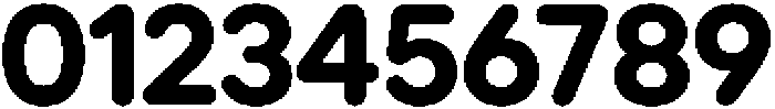 Ideal Pro Rounded Bold otf (700) Font OTHER CHARS
