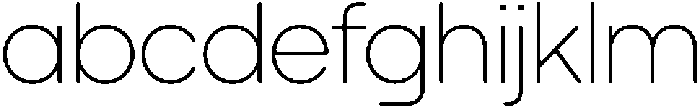 Ideal Pro Rounded Extralight otf (200) FONT