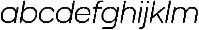 Ideal Pro Rounded Light Italic otf (300) FONT
