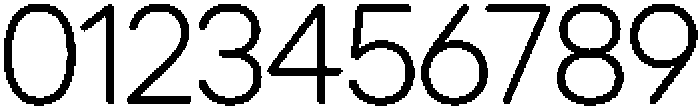 Ideal Pro Rounded Light otf (300) Font OTHER CHARS