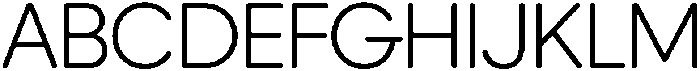 Ideal Pro Rounded Light otf (300) Font UPPERCASE