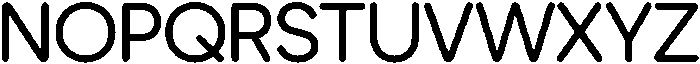 Ideal Pro Rounded Regular otf (400) Font UPPERCASE