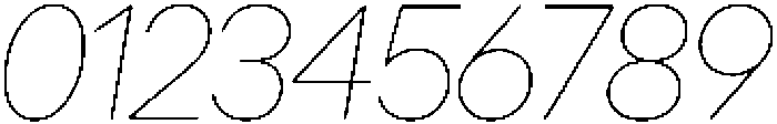 Ideal Pro Rounded Thin Italic otf (100) Font OTHER CHARS