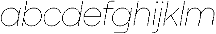 Ideal Pro Rounded Thin Italic otf (100) FONT
