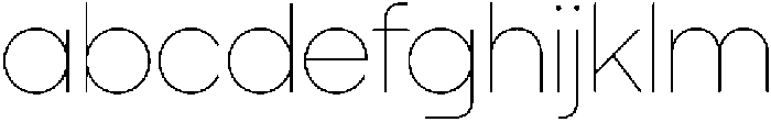 Ideal Pro Rounded Thin otf (100) FONT