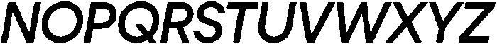 Ideal Pro Semibold Italic otf (600) Font UPPERCASE