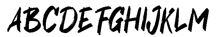 Ideku Font UPPERCASE