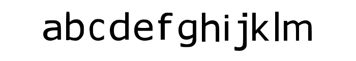 Ideofarma Regular Font LOWERCASE