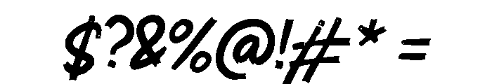 Idrus Font OTHER CHARS