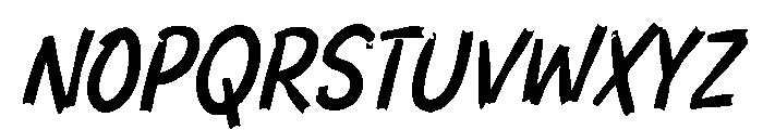 Idrus Font UPPERCASE