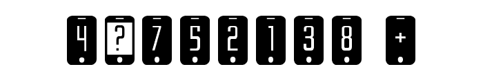 iDroid S 3D2 Font OTHER CHARS
