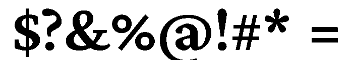 Idiqlat 300 Font OTHER CHARS