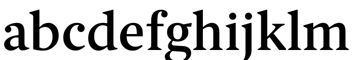 ID00 Serif DemiBold Font LOWERCASE