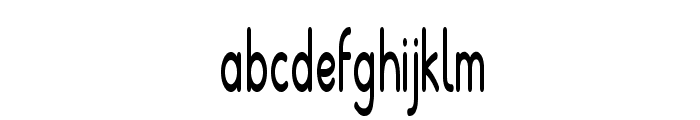 Idion-ExtracondensedRegular Font LOWERCASE