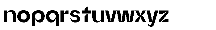 ID Fallen Font LOWERCASE