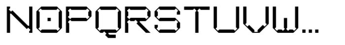 ID Monotrap Font UPPERCASE