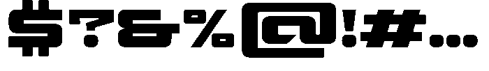 ID Tenzion Font OTHER CHARS