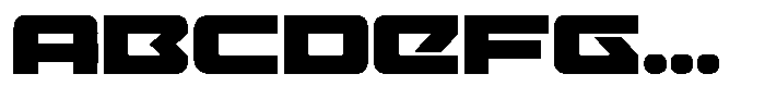 ID Tenzion Font UPPERCASE