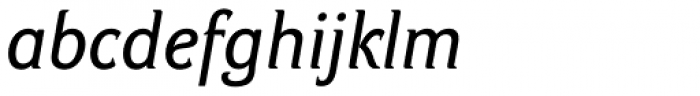Ideal Gothic 2 Italic Font LOWERCASE